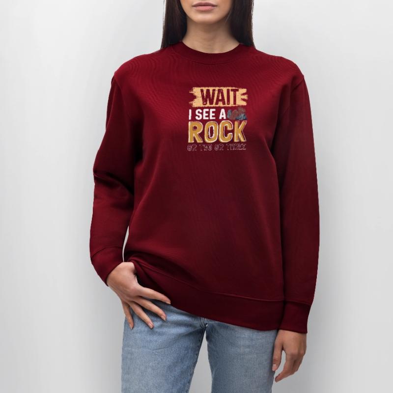 Warte, ich sehe einen Stein oder zwei oder drei Stanley/Stella Unisex Bio-Sweatshirt CHANGER 