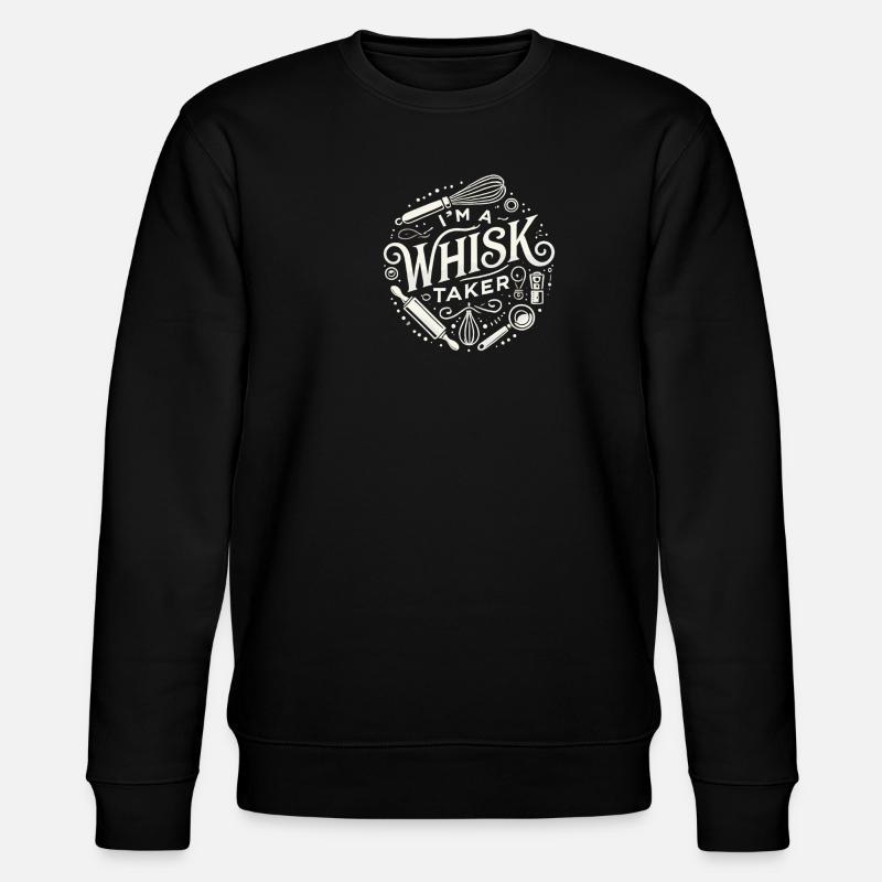 Ich bin ein Schneebesen-Träger - Stanley/Stella Unisex Bio-Sweatshirt CHANGER  - Schwarz
