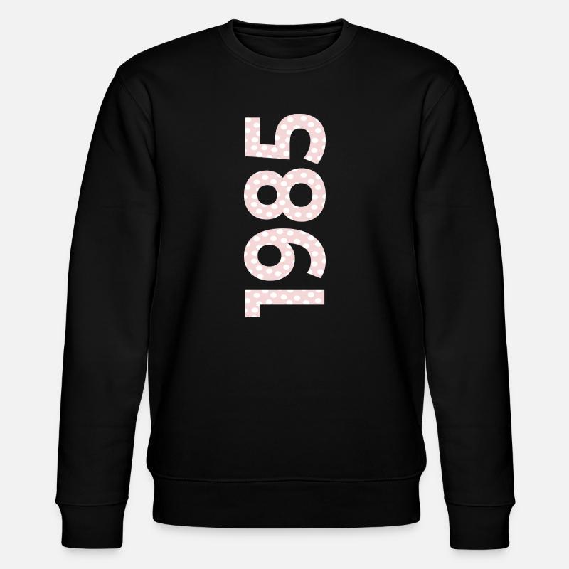 ANNIVERSAIRE 1985 POINTS - Sweat bio CHANGER Stanley/Stella Unisexe - noir