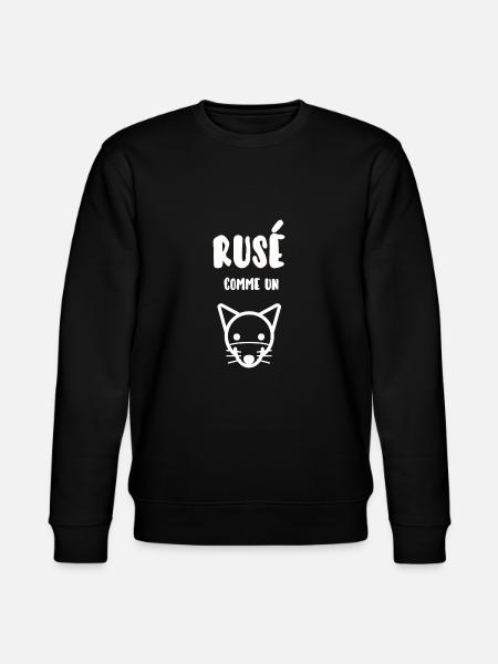 Rusé comme un renard - Sweat bio CHANGER Stanley/Stella Unisexe - noir