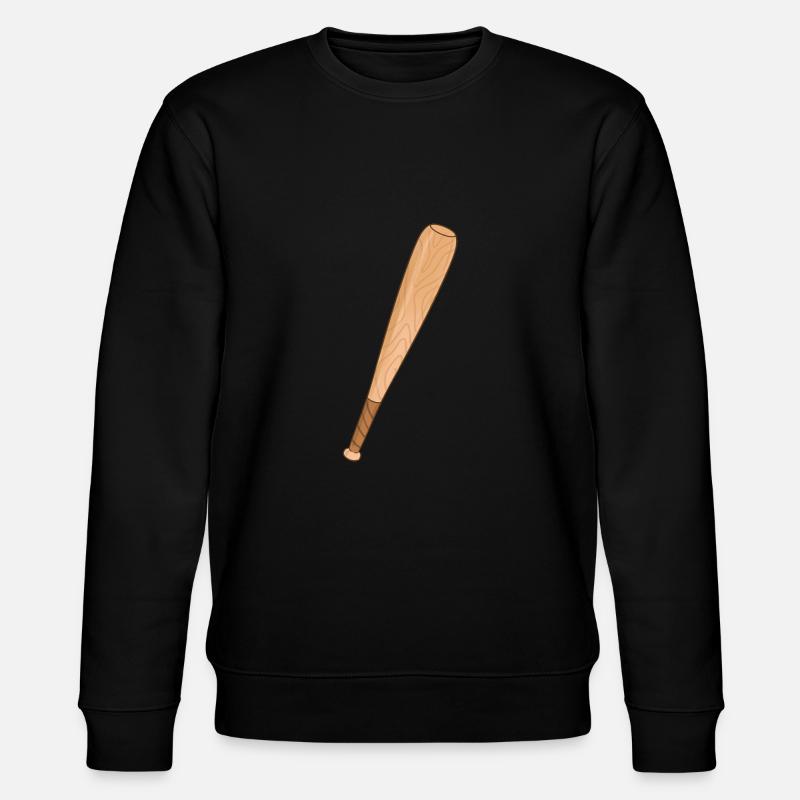 Baseballschläger - Stanley/Stella Unisex Bio-Sweatshirt CHANGER  - Schwarz