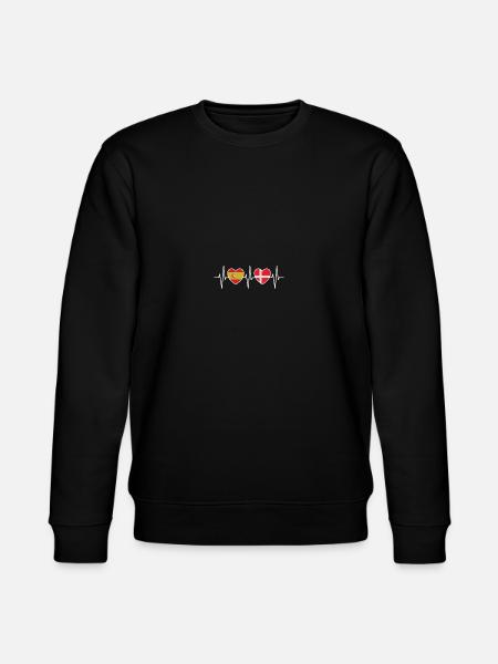 Espagne et Danemark Drapeaux danois - Sweat bio CHANGER Stanley/Stella Unisexe - noir