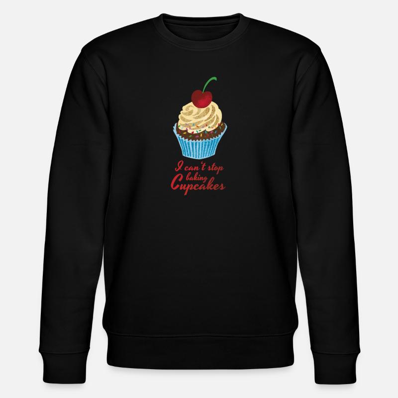 Cuisson des cupcakes - Sweat bio CHANGER Stanley/Stella Unisexe - noir