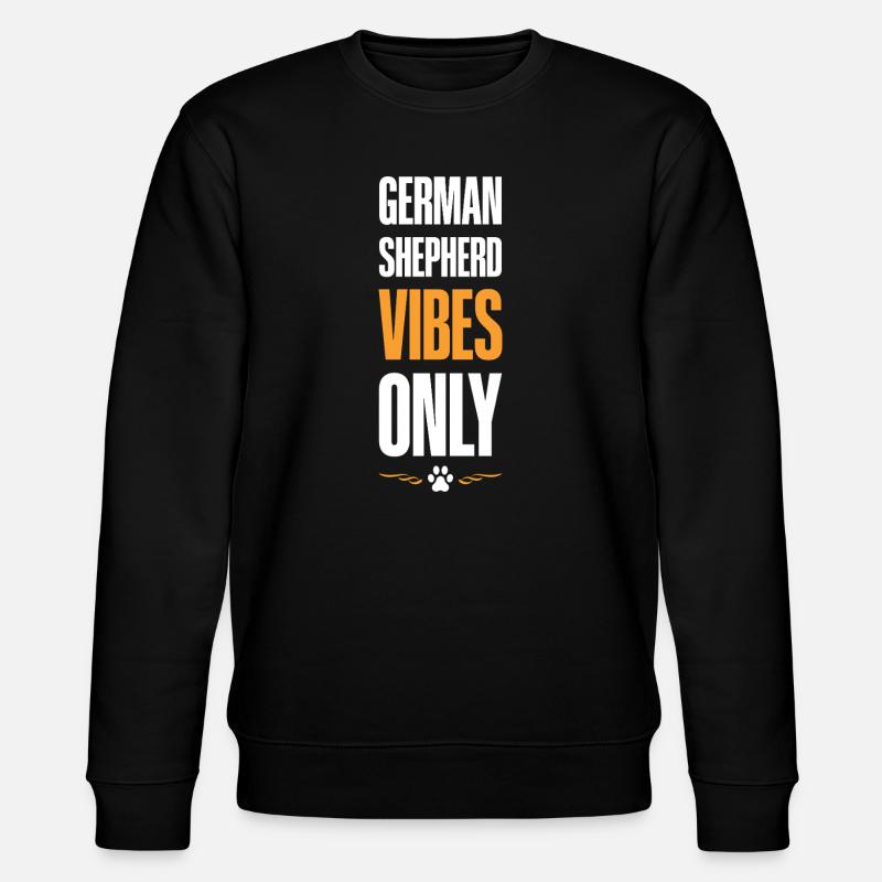 Vibrations du berger allemand - Sweat bio CHANGER Stanley/Stella Unisexe - noir