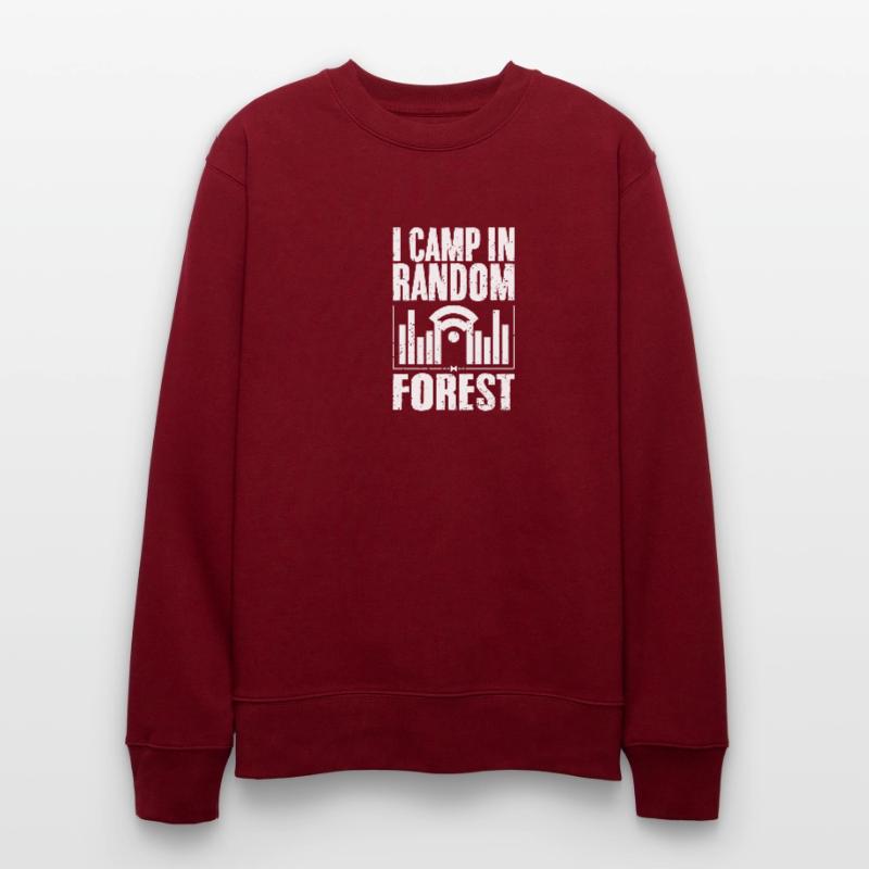 Funny I Camp In Random Forest Data Science A Data Stanley/Stella Unisex Bio-Sweatshirt CHANGER 