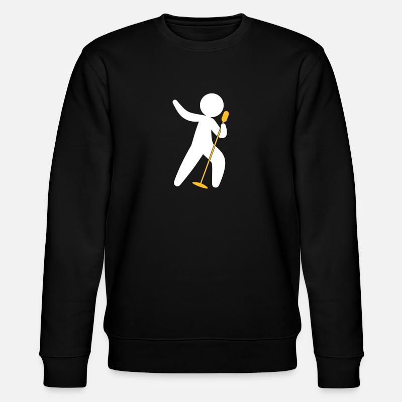 Popstar - Stanley/Stella Unisex Bio-Sweatshirt CHANGER  - Schwarz