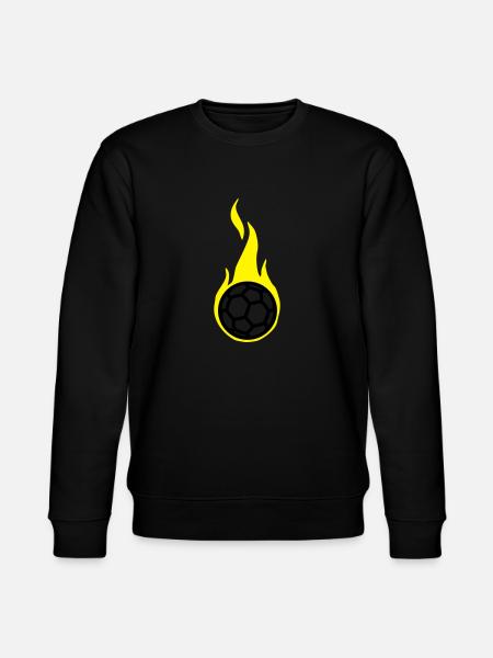 handball 1 clr2 - Stanley/Stella Unisex Bio-Sweatshirt CHANGER  - Schwarz