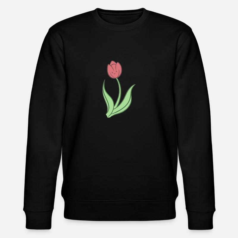 Tulipe douce - Sweat bio CHANGER Stanley/Stella Unisexe - noir