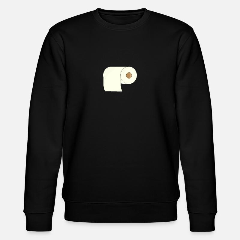 Klopapier - Stanley/Stella Unisex Bio-Sweatshirt CHANGER  - Schwarz