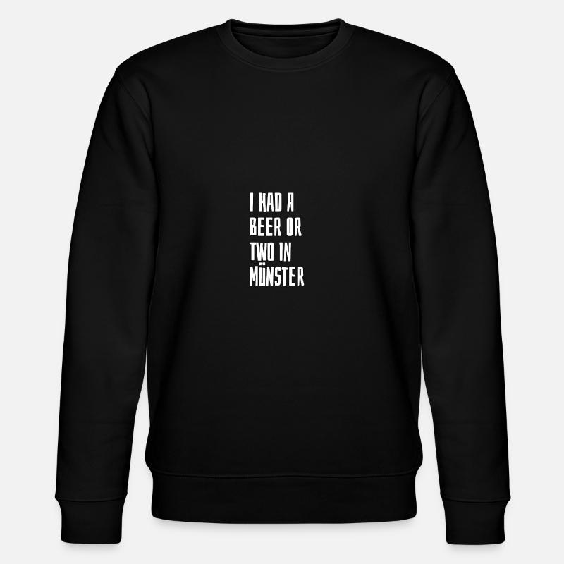 Münster - Stanley/Stella Unisex Bio-Sweatshirt CHANGER  - Schwarz