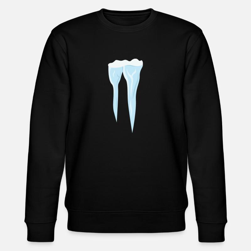Eiszapfen - Stanley/Stella Unisex Bio-Sweatshirt CHANGER - Schwarz