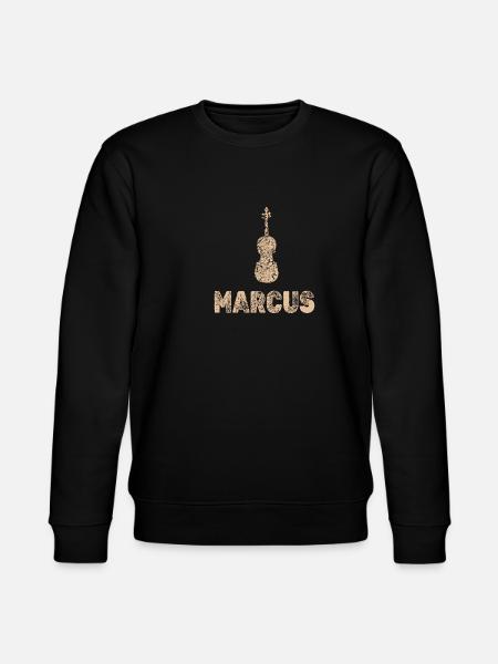 Marcus as viola - Stanley/Stella CHANGER Unisex Organic Sweatshirt - black