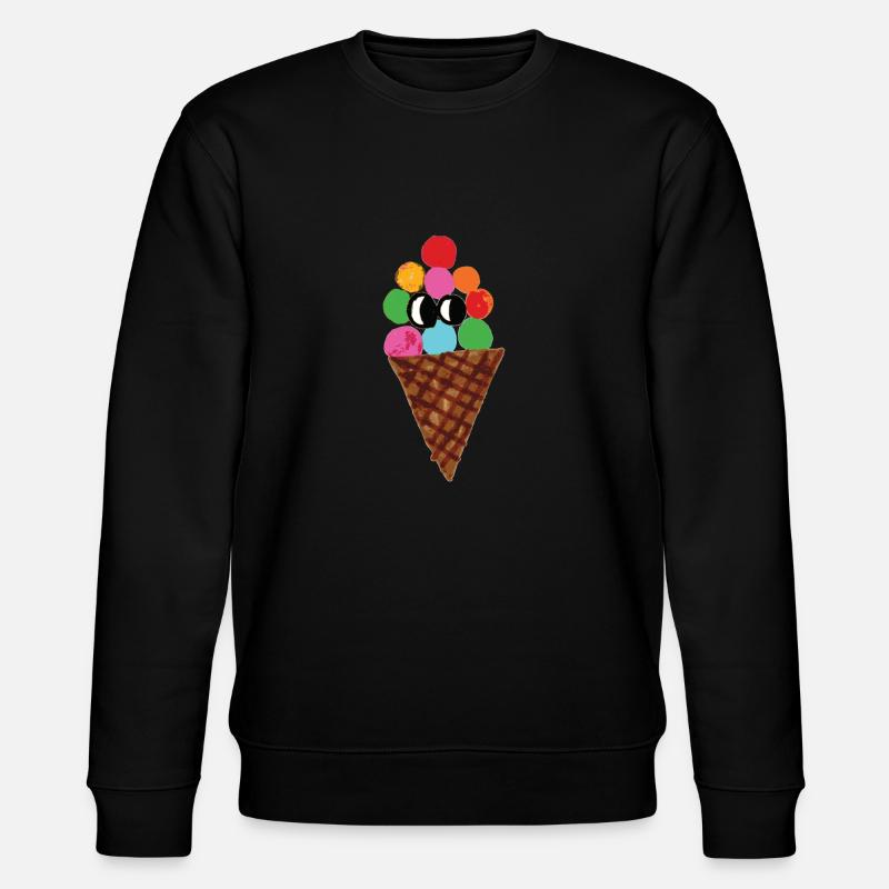 glace - Sweat bio CHANGER Stanley/Stella Unisexe - noir
