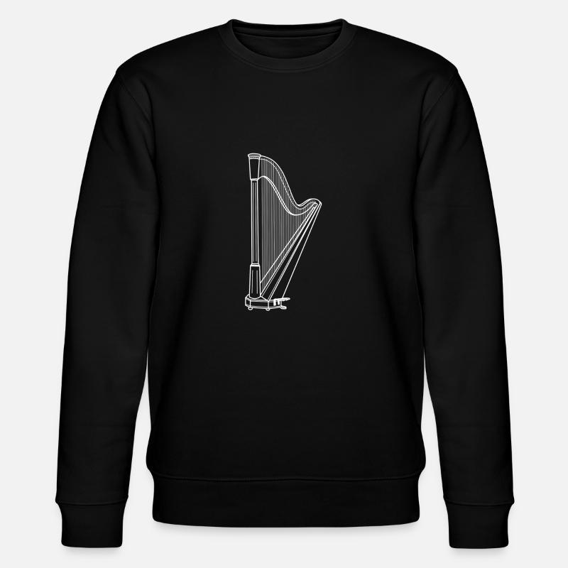 harpe - Sweat bio CHANGER Stanley/Stella Unisexe - noir