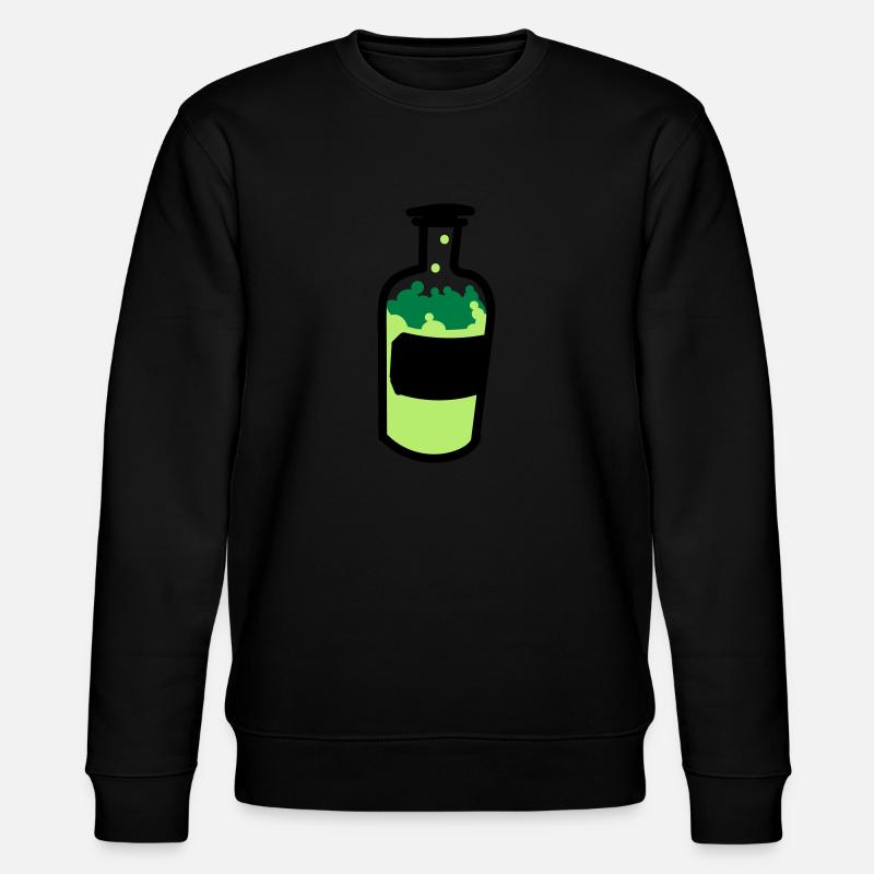 alkohol - Stanley/Stella Unisex Bio-Sweatshirt CHANGER  - Schwarz