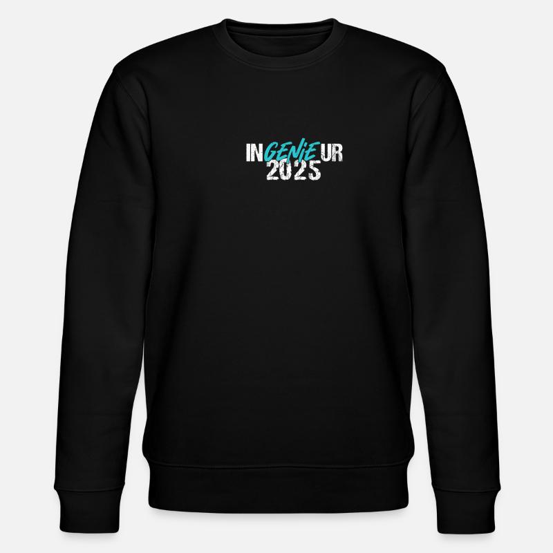 Ingénieur Génie Diplômé 2025 - Sweat bio CHANGER Stanley/Stella Unisexe - noir