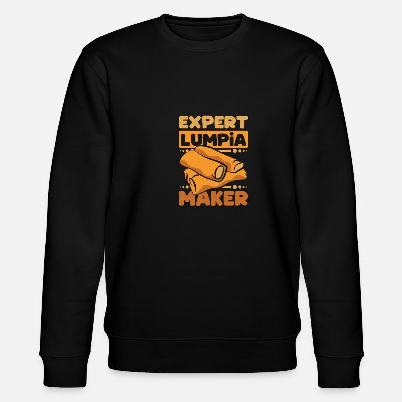 Expert Lumpia maker - Stanley/Stella Unisex Bio-Sweatshirt CHANGER  - Schwarz