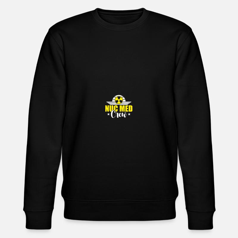 Nuc Med Tech Nuklearmedizinischer Technologe - Stanley/Stella Unisex Bio-Sweatshirt CHANGER - Schwarz