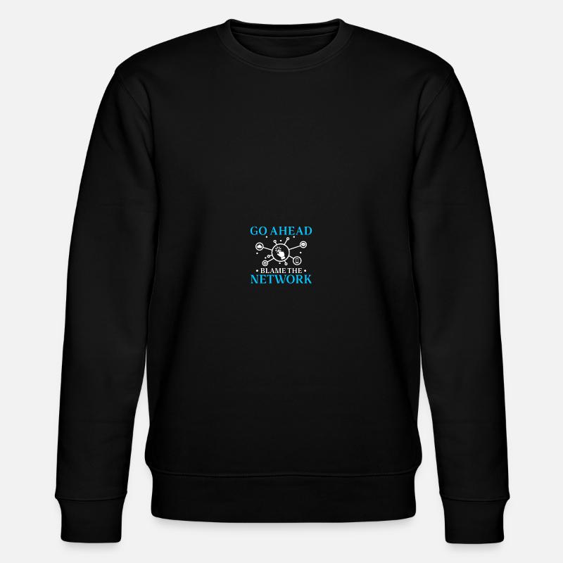 Computer-Netzwerktechnik Netzwerkingenieur - Stanley/Stella Unisex Bio-Sweatshirt CHANGER  - Schwarz