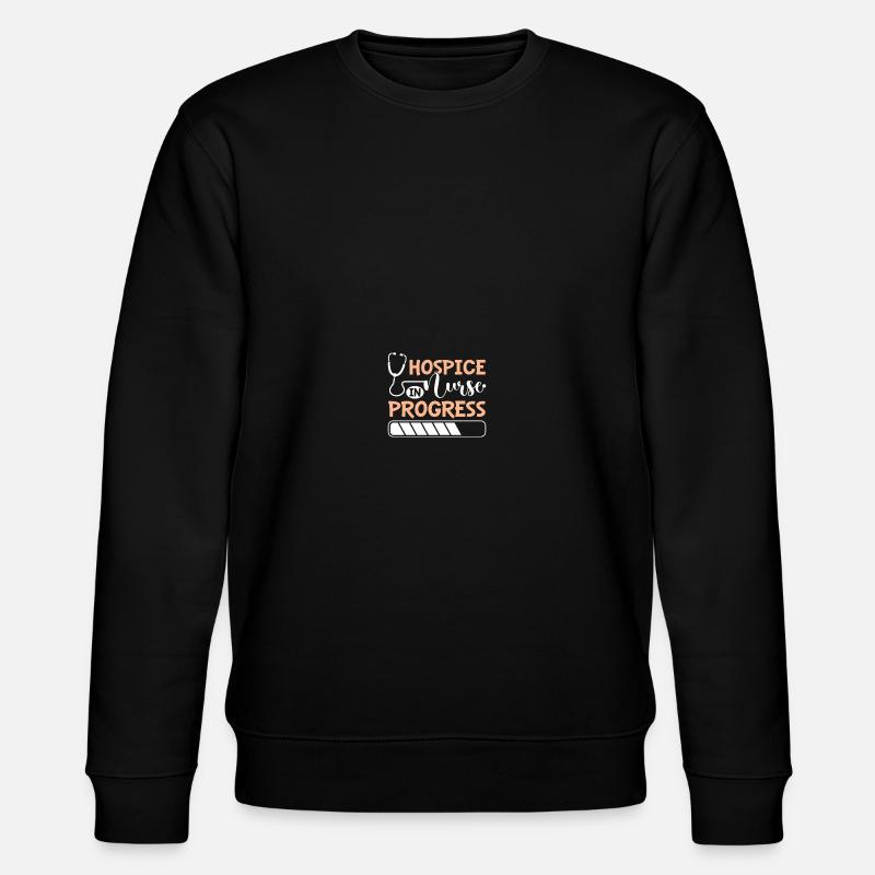 Hospiz-Schwester - Stanley/Stella Unisex Bio-Sweatshirt CHANGER  - Schwarz