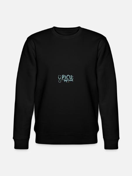 Pediatric Nurse PICU Nurse - Stanley/Stella CHANGER Unisex Organic Sweatshirt - black
