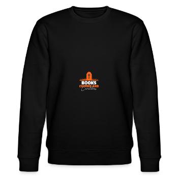 Bestatter Bestattungsunternehmer - Stanley/Stella Unisex Bio-Sweatshirt CHANGER  - Schwarz - Vorne - Nik (191cm) & Marisol (170cm)