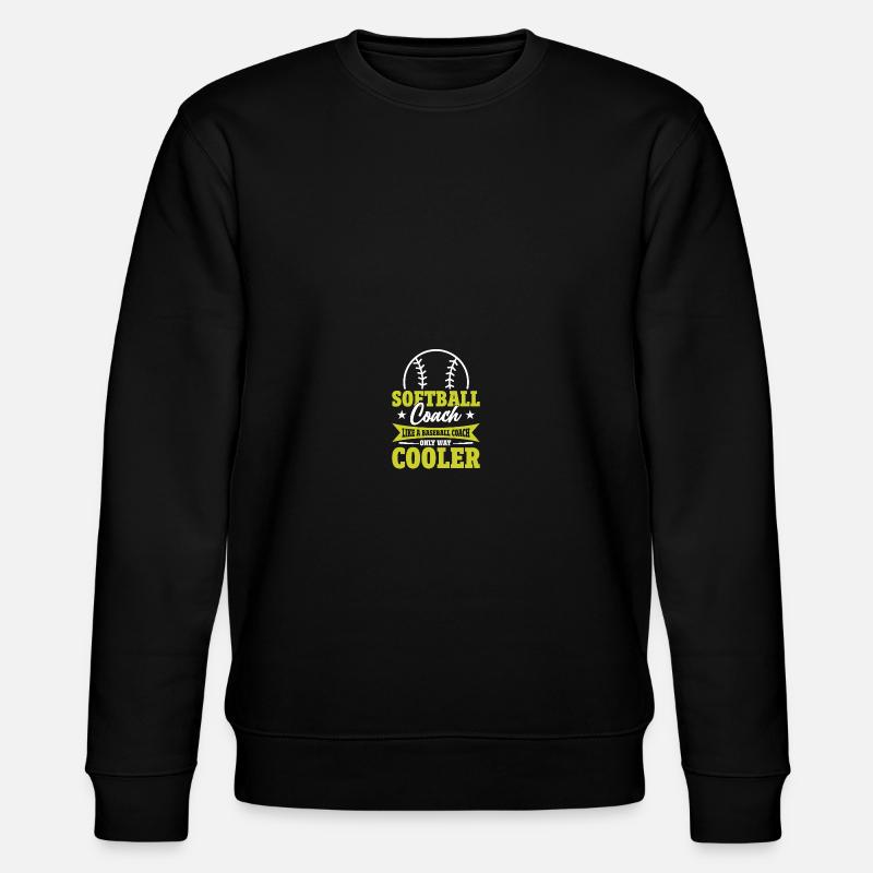 Entraîneur de softball - Sweat bio CHANGER Stanley/Stella Unisexe - noir