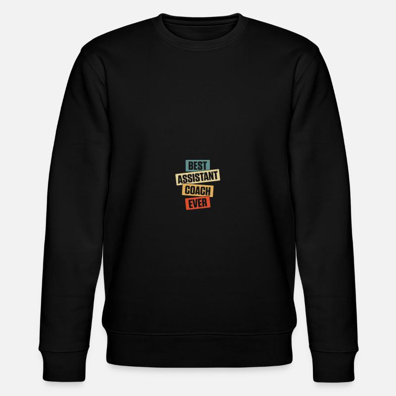Assistant Trainer - Stanley/Stella CHANGER Unisex Organic Sweatshirt - black
