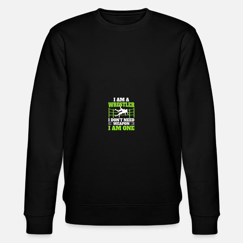 Lutteurs - Sweat bio CHANGER Stanley/Stella Unisexe - noir