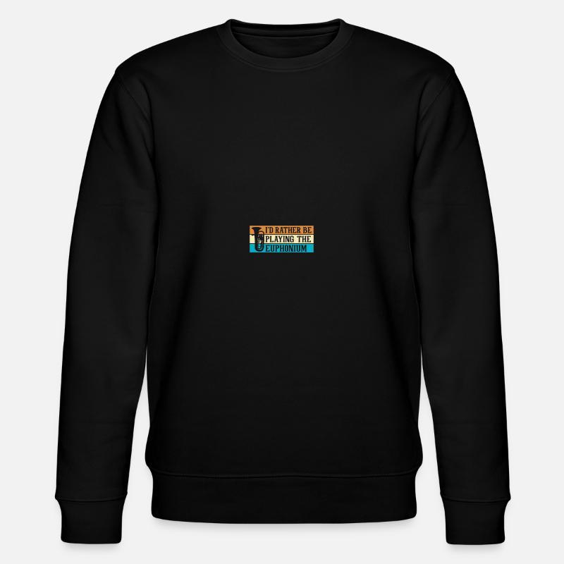 Euphonium baryton en laiton profond - Sweat bio CHANGER Stanley/Stella Unisexe - noir