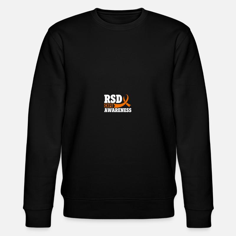 RSD CRPS-Bewusstsein - Stanley/Stella Unisex Bio-Sweatshirt CHANGER  - Schwarz