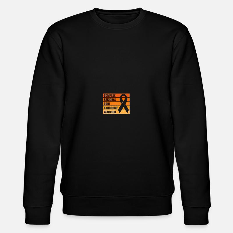 RSD CRPS Awareness - Stanley/Stella CHANGER Unisex Organic Sweatshirt - black