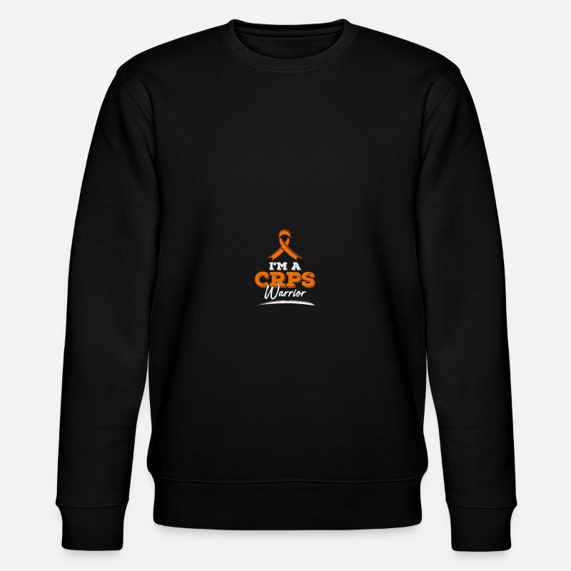 RSD CRPS-Bewusstsein - Stanley/Stella Unisex Bio-Sweatshirt CHANGER  - Schwarz