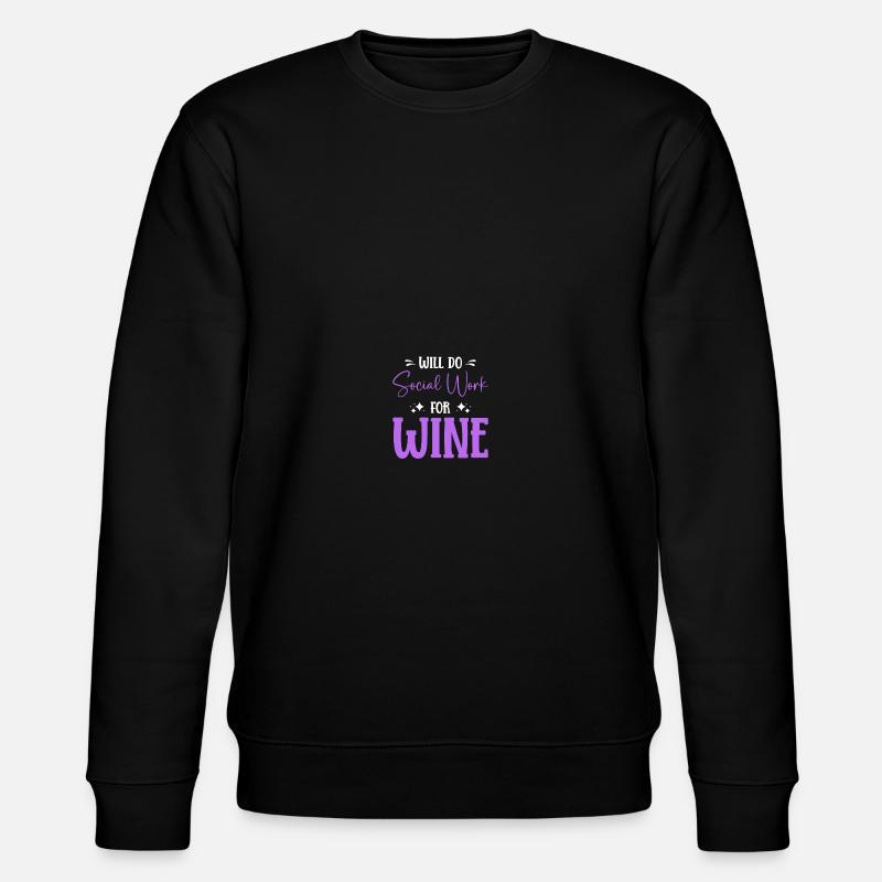 Travailleur social scolaire - Sweat bio CHANGER Stanley/Stella Unisexe - noir