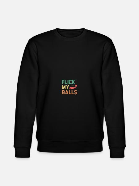 Pinball Player Pinball - Stanley/Stella CHANGER Unisex Organic Sweatshirt - black