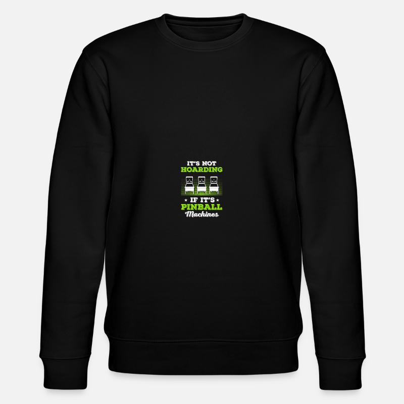 Joueur de flipper Flipper - Sweat bio CHANGER Stanley/Stella Unisexe - noir
