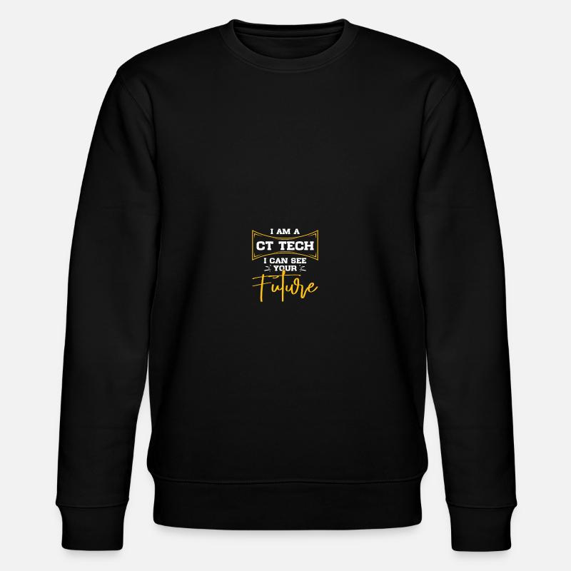 X-ray CT technician - Stanley/Stella CHANGER Unisex Organic Sweatshirt - black