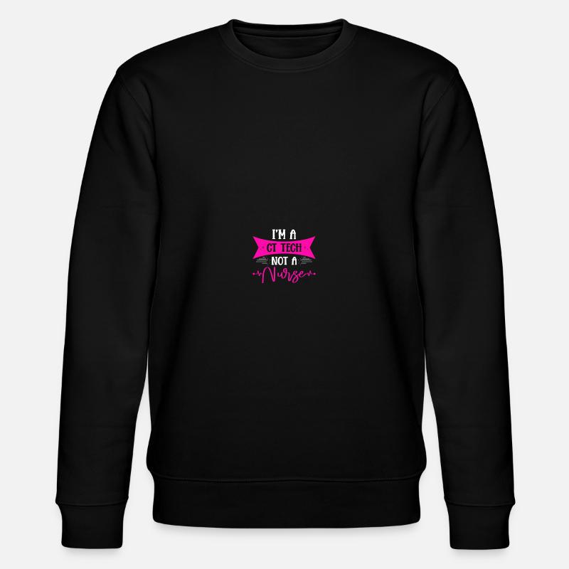 X-ray CT technician - Stanley/Stella CHANGER Unisex Organic Sweatshirt - black