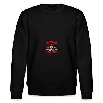 Röntgen CT-Techniker - Stanley/Stella Unisex Bio-Sweatshirt CHANGER  - Schwarz - Vorne - Nik (191cm) & Marisol (170cm)