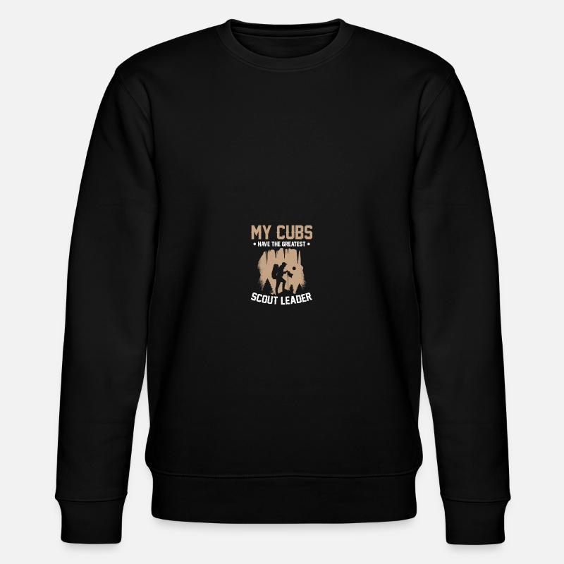 Scoutmaster - Stanley/Stella CHANGER Unisex Organic Sweatshirt - black
