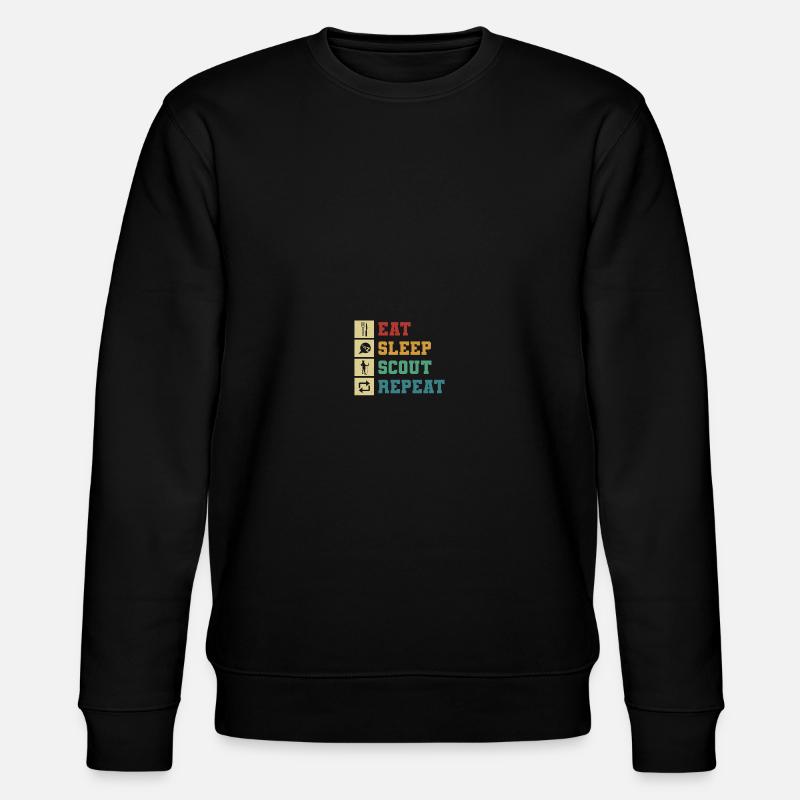 Chef scout - Sweat bio CHANGER Stanley/Stella Unisexe - noir