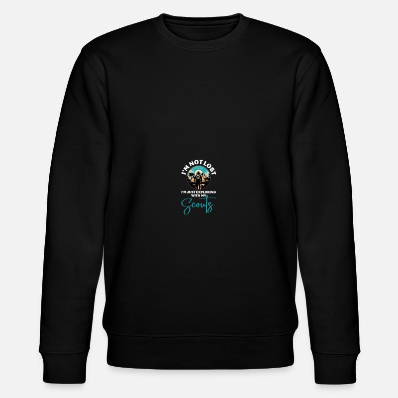 Pfadfinderführer - Stanley/Stella Unisex Bio-Sweatshirt CHANGER - Schwarz