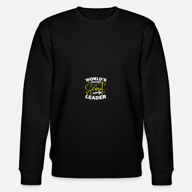 Chef scout - Sweat bio CHANGER Stanley/Stella Unisexe - noir