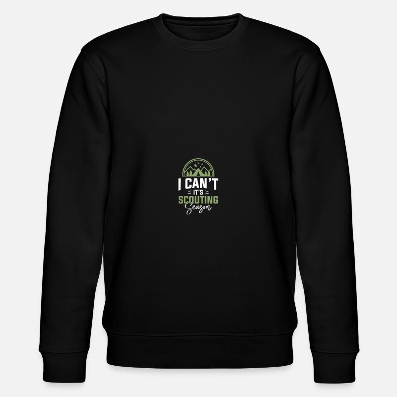 Scoutmaster - Stanley/Stella CHANGER Unisex Organic Sweatshirt - black