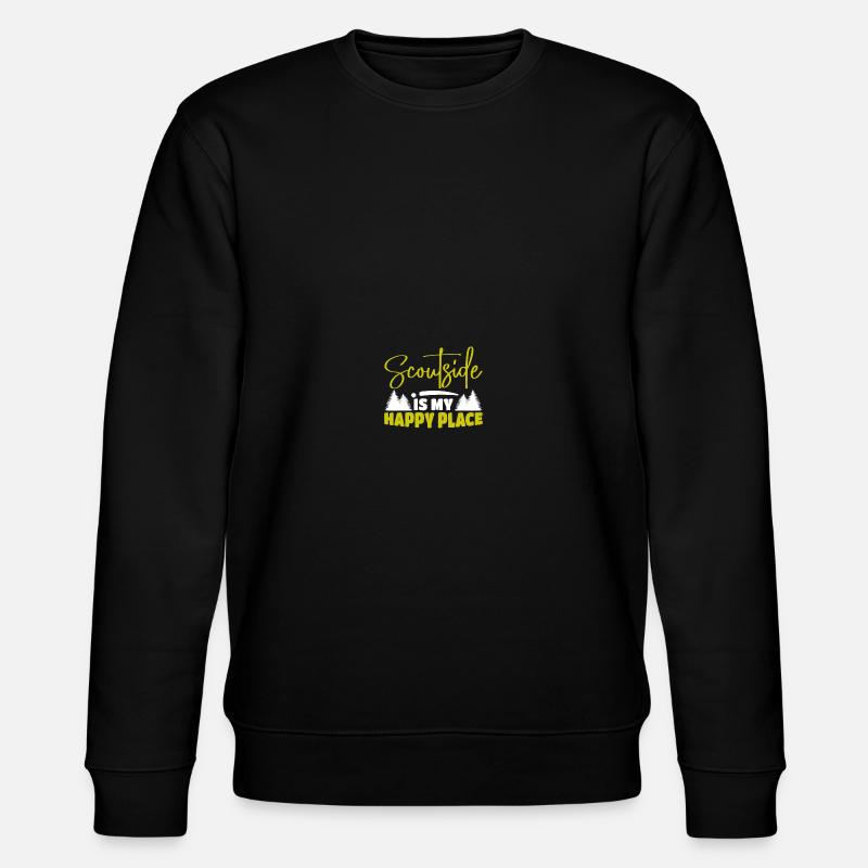 Scoutmaster - Stanley/Stella CHANGER Unisex Organic Sweatshirt - black