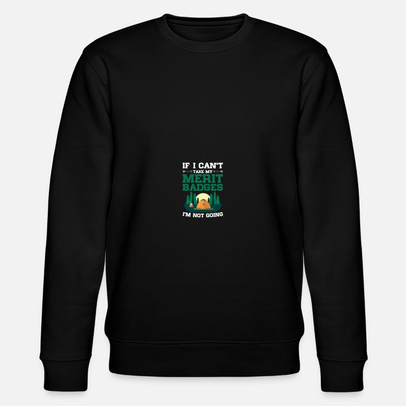 Scoutmaster - Stanley/Stella CHANGER Unisex Organic Sweatshirt - black
