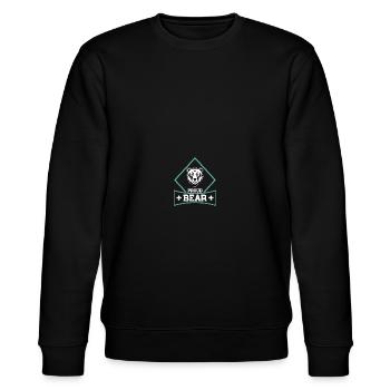 Scouting Pfadfinder - Stanley/Stella Unisex Bio-Sweatshirt CHANGER  - Schwarz - Vorne - Nik (191cm) & Marisol (170cm)