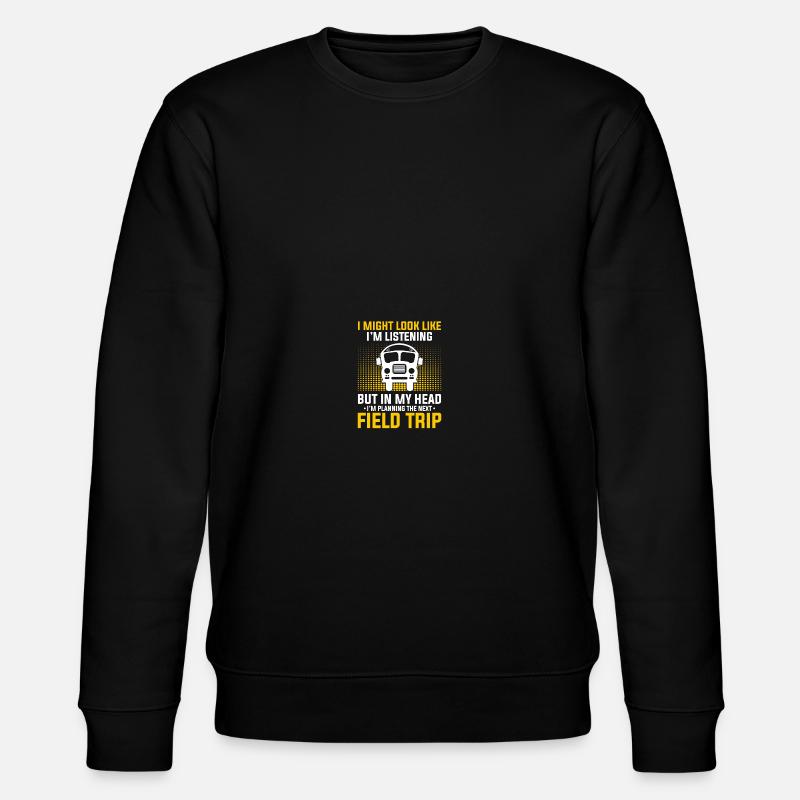 Field Day Teacher's Excursion - Stanley/Stella CHANGER Unisex Organic Sweatshirt - black
