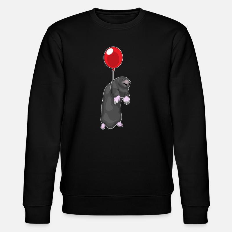 Ballon taupe - Sweat bio CHANGER Stanley/Stella Unisexe - noir