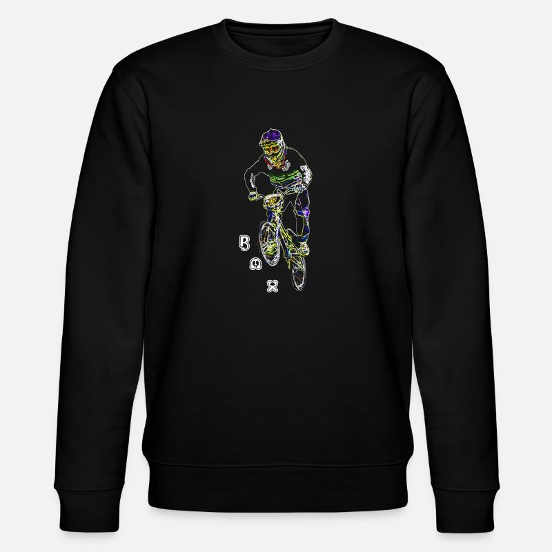 BMX - Stanley/Stella Unisex Bio-Sweatshirt CHANGER  - Schwarz